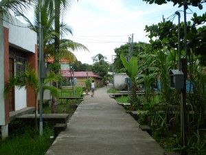 America Centrale - Costarica - Tortuguero - il paese